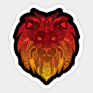 King Lion Sticker